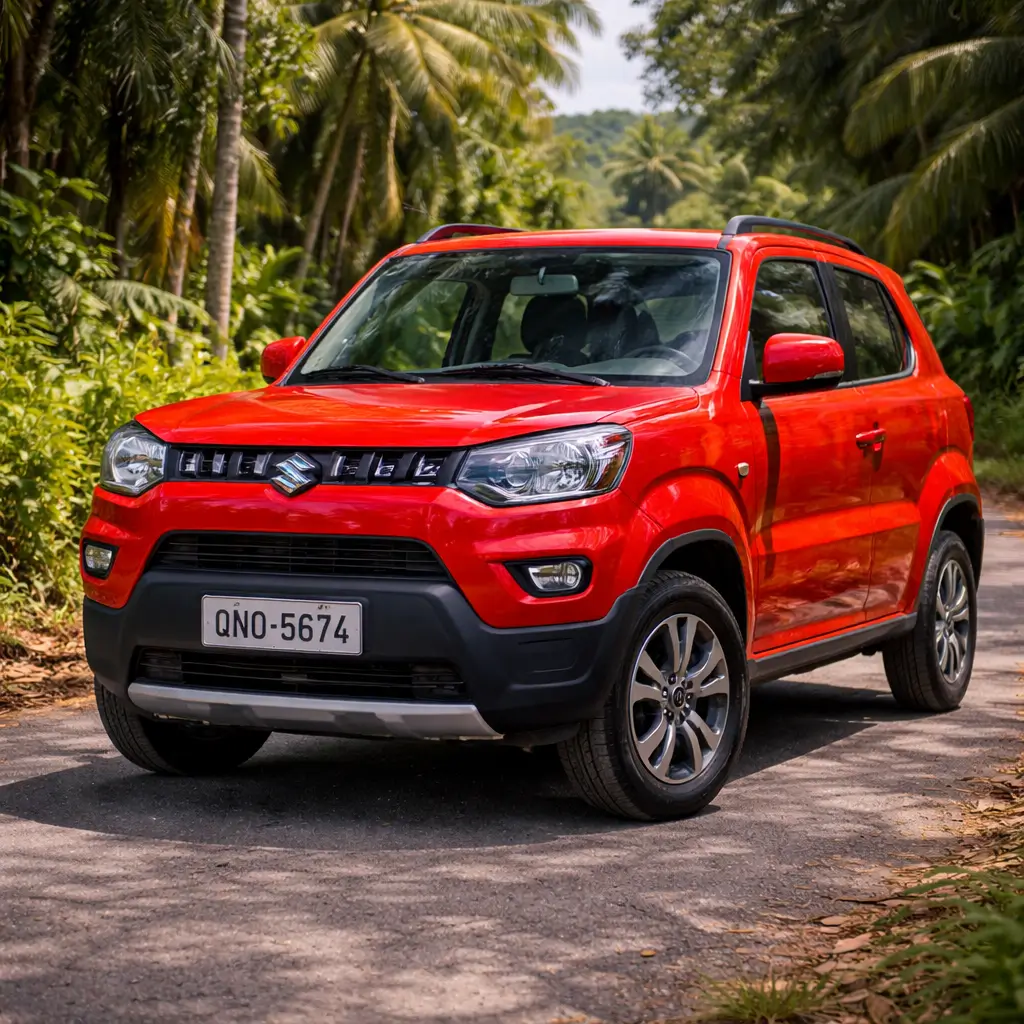 Aluguer de Suzuki S-Presso em São Tomé e Príncipe