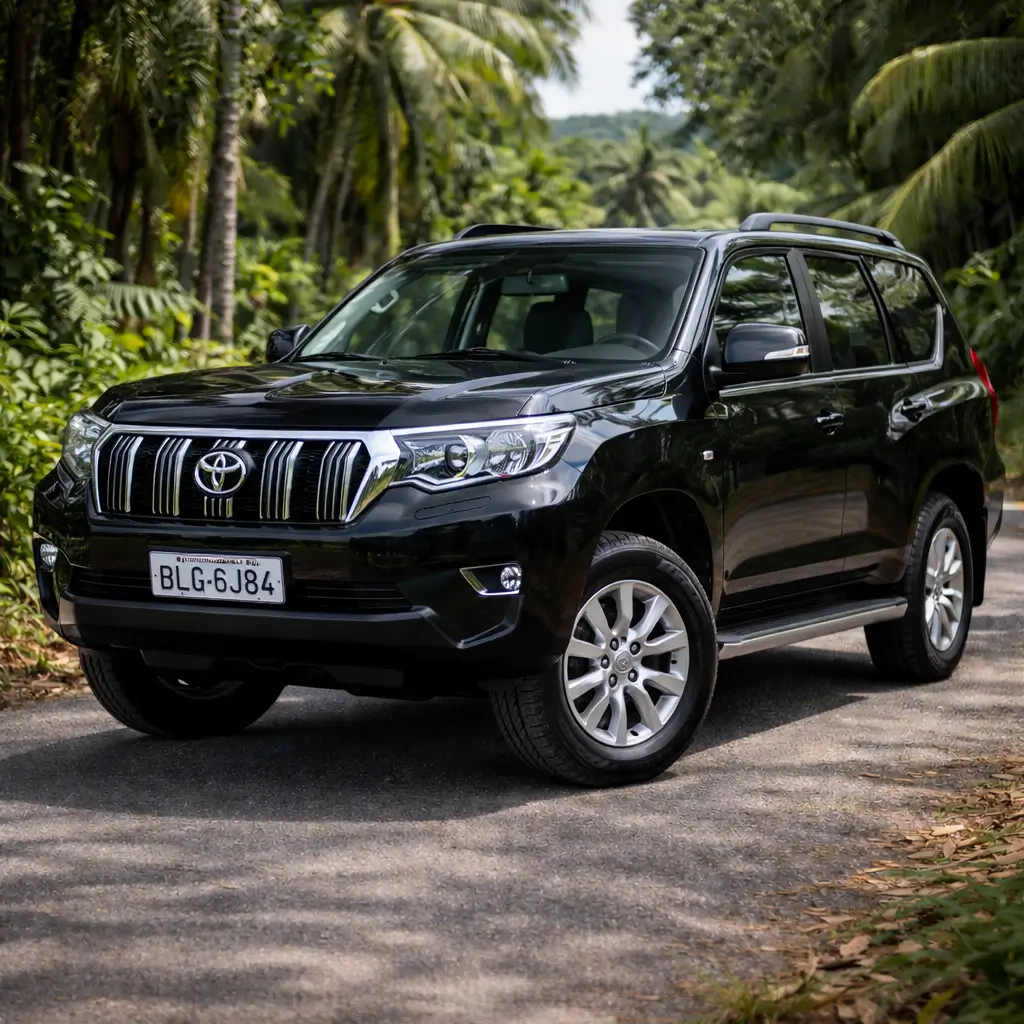Aluguer de Toyota Prado GX 2004 em São Tomé e Príncipe
