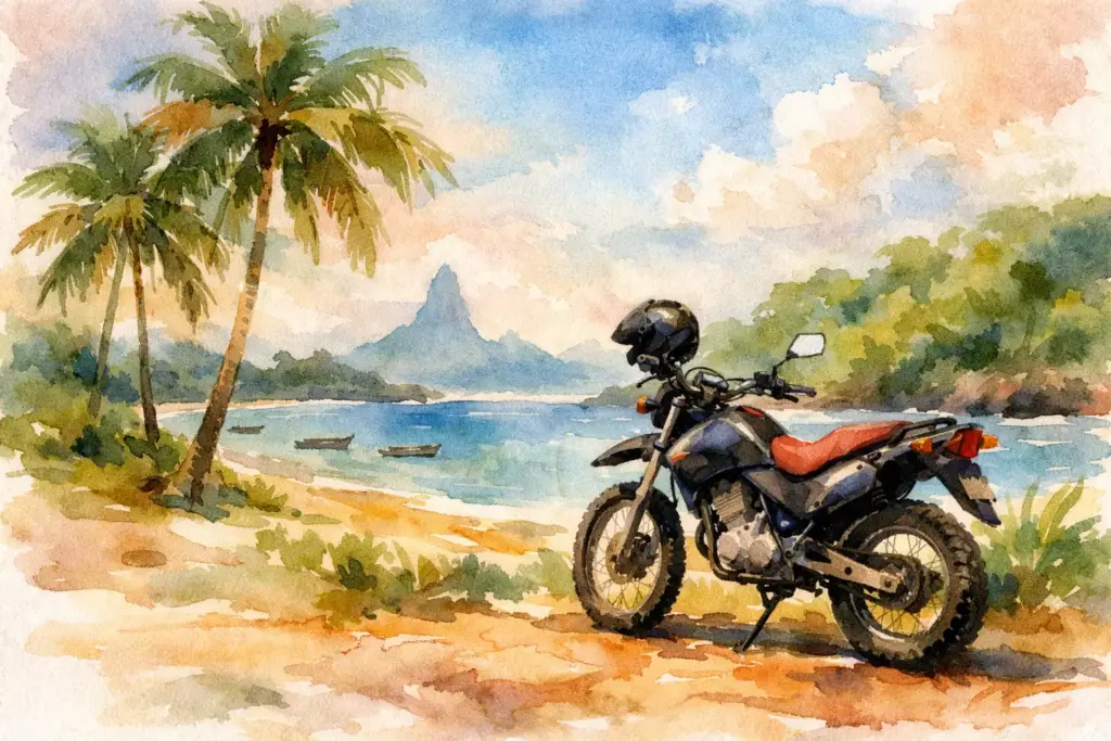 Alugar mota em São Tomé vale a pena?