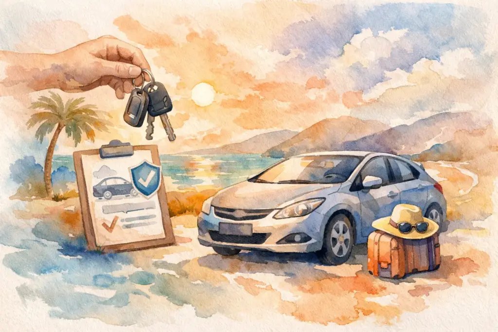 Seguro incluído no aluguer de carro?