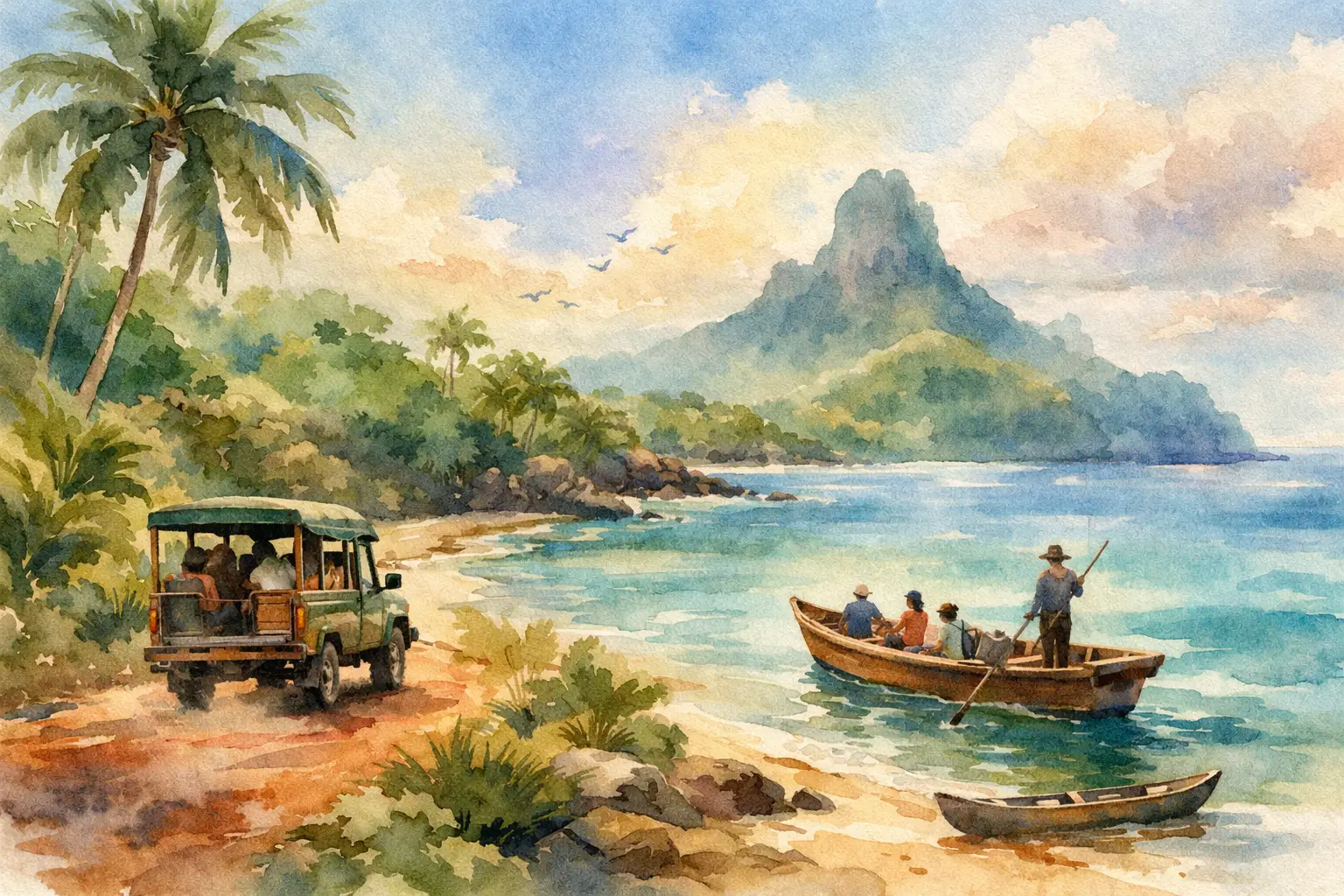 Melhor transporte na Ilha do Príncipe Melhor transporte na Ilha do Príncipe