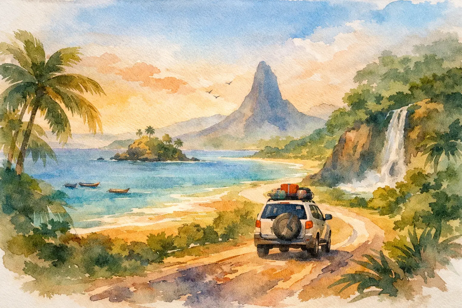 Roteiro de carro em São Tomé: 5 dias Roteiro de carro em São Tomé: 5 dias