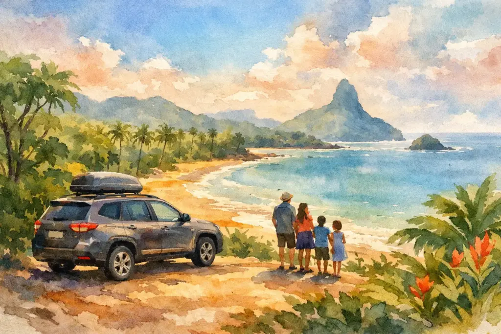 SUV para viagem em família em São Tomé - Blog STP Find-a-Car