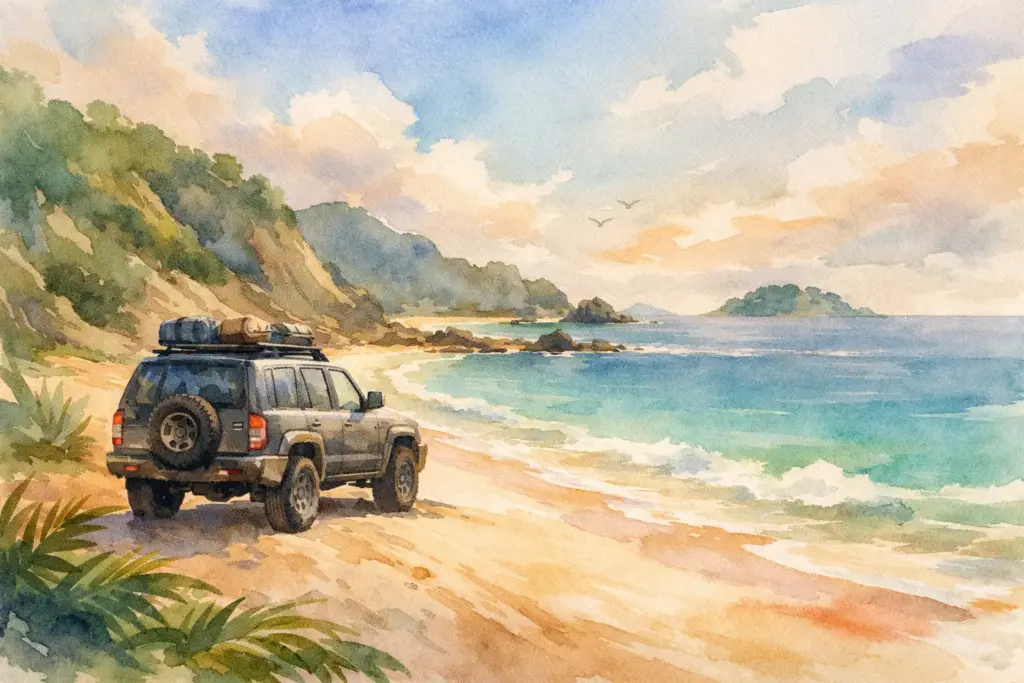 Como escolher carro para praias isoladas - Blog STP Find-a-Car