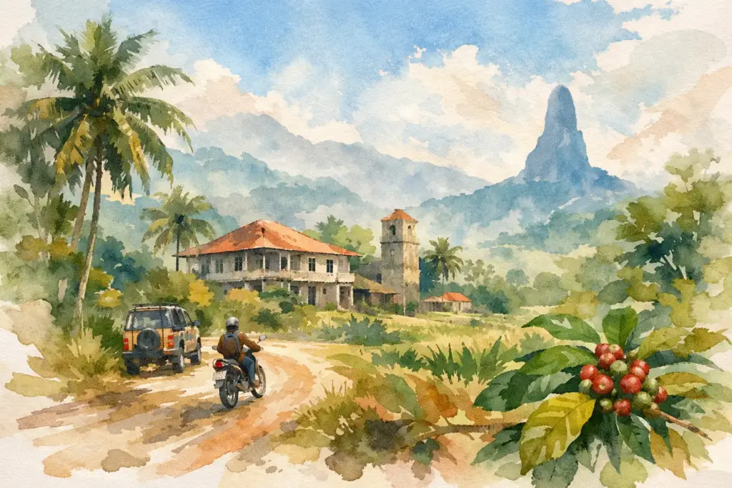 Top roças para visitar de carro ou mota em São Tomé - Blog STP Find-a-Car